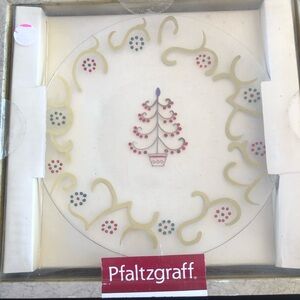 Pfaltzgraff Holiday Gold Dessert Plated Set Of 4) in box